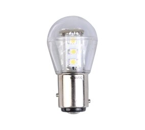 Talamex Talamex - Ledlamp - 1.6W - 10-30V - 6000K - 150 lm - BAY15D Talamex Talamex - Ledlamp - 1.6W - 10-30V - 6000K - 150 lm - BAY15D