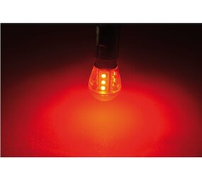 Talamex Talamex - Ledlamp - 0.9W - 10-30V - Rood - 27 lm - BAY15D Talamex Talamex - Ledlamp - 0.9W - 10-30V - Rood - 27 lm - BAY15D