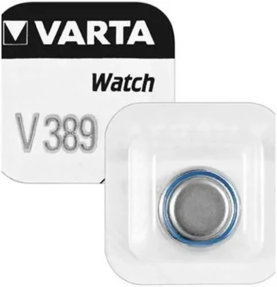 GP Varta Horloge batterij V389 - 1 knoopcel GP Varta Horloge batterij V389 - 1 knoopcel