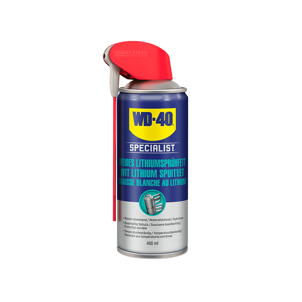 WD-40 WD-40 - Wit Lithium Spuitvet - 400ml WD-40 WD-40 - Wit Lithium Spuitvet - 400ml