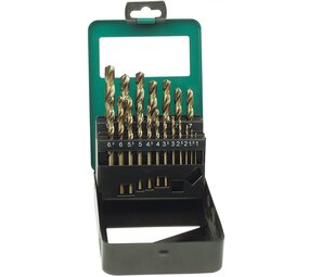 Brüder Mannesmann Brüder Mannesmann - Borenset -  HSS Profi Cobalt - 19-delig Brüder Mannesmann Brüder Mannesmann - Borenset -  HSS Profi Cobalt - 19-delig