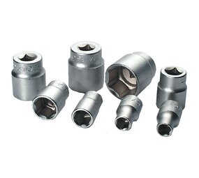 Brüder Mannesmann Brüder Mannesmann - Dopsleutels 2050 - Zeskant - 1/2" - DIN 3124 Brüder Mannesmann Brüder Mannesmann - Dopsleutels 2050 - Zeskant - 1/2" - DIN 3124