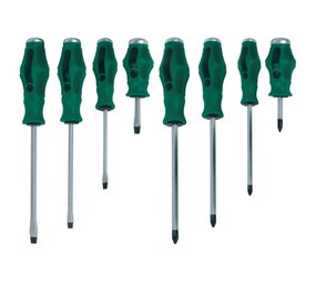 Brüder Mannesmann Brüder Mannesmann - Schroevendraaierset 8-delig - 11400 Brüder Mannesmann Brüder Mannesmann - Schroevendraaierset 8-delig - 11400