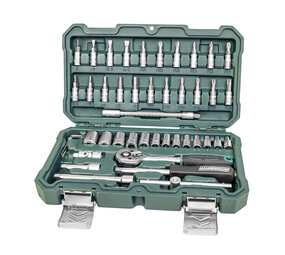 Brüder Mannesmann Brüder Mannesmann - Doppendoos 1/4" - 46-delig - 2040 Brüder Mannesmann Brüder Mannesmann - Doppendoos 1/4" - 46-delig - 2040