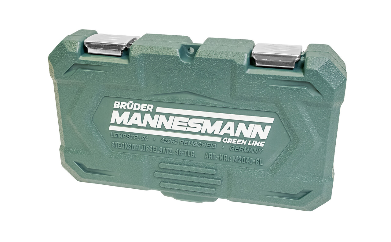 Brüder Mannesmann Brüder Mannesmann - Doppendoos 1/4" - 46-delig - 2040 Brüder Mannesmann Brüder Mannesmann - Doppendoos 1/4" - 46-delig - 2040