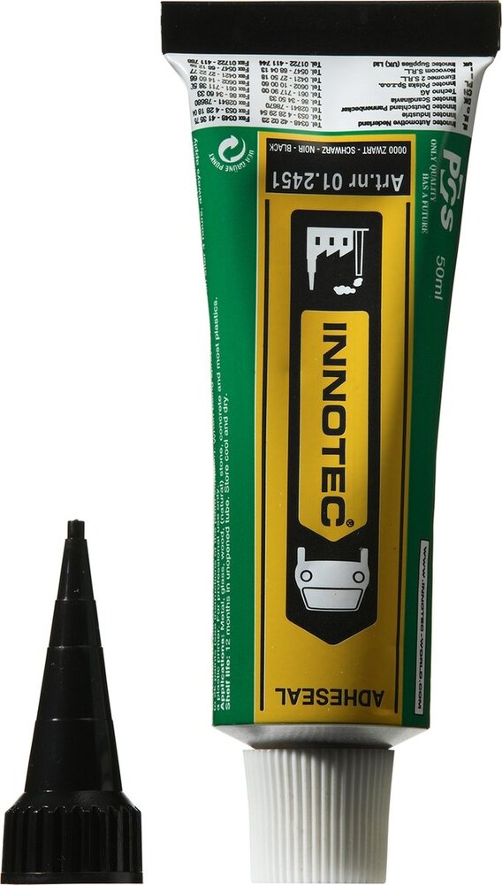 Innotec Innotec Adheseal Tube zwart 50ML