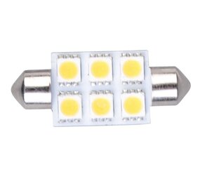 Talamex Talamex - Ledlamp - 1.2W - 10-30V - 3000K - 100 lm - Buis Talamex Talamex - Ledlamp - 1.2W - 10-30V - 3000K - 100 lm - Buis