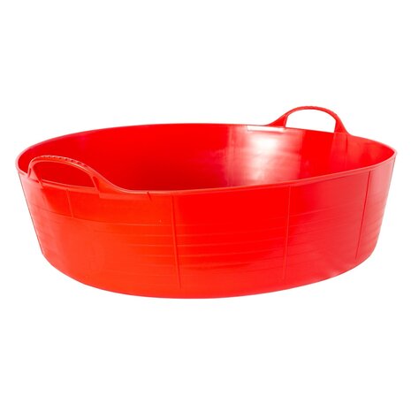 Red Gorilla® Tubtrug - Flexibele kuip - Small Ondiep 15L Red Gorilla® Tubtrug - Flexibele kuip - Small Ondiep 15L