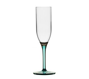 Marine Business Marine Business - Ecozen Champagneglas - Kunststof - 170 ml - Turquoise Voet Marine Business Marine Business - Ecozen Champagneglas - Kunststof - 170 ml - Turquoise Voet