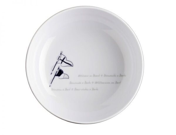 Marine Business Marine Business - Welcome on Board Kom - Melamine - Ø15cm Marine Business Marine Business - Welcome on Board Kom - Melamine - Ø15cm