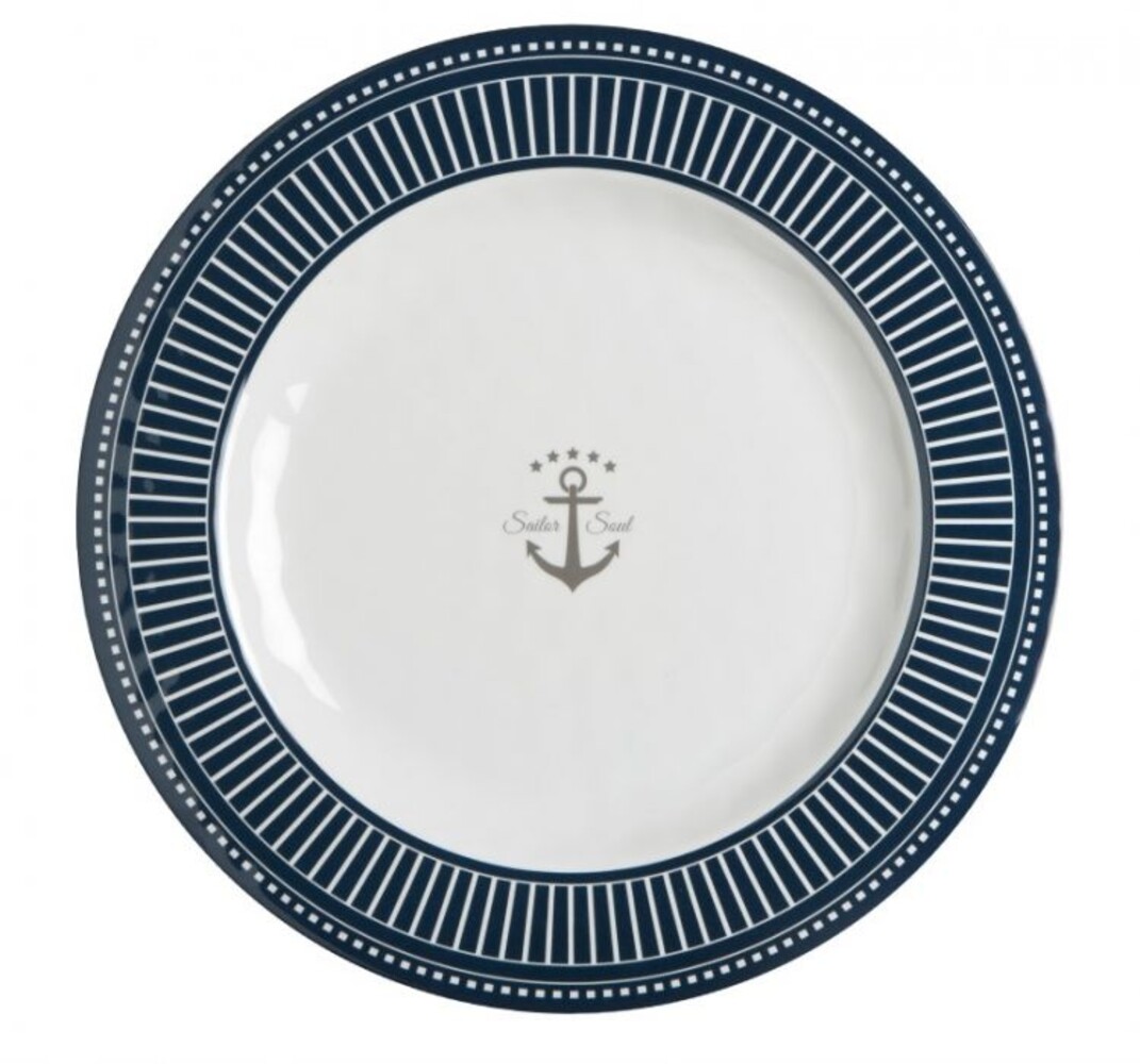 Marine Business Marine Business - Sailor Soul Dinerbord - Melamine - 28cm Marine Business Marine Business - Sailor Soul Dinerbord - Melamine - 28cm