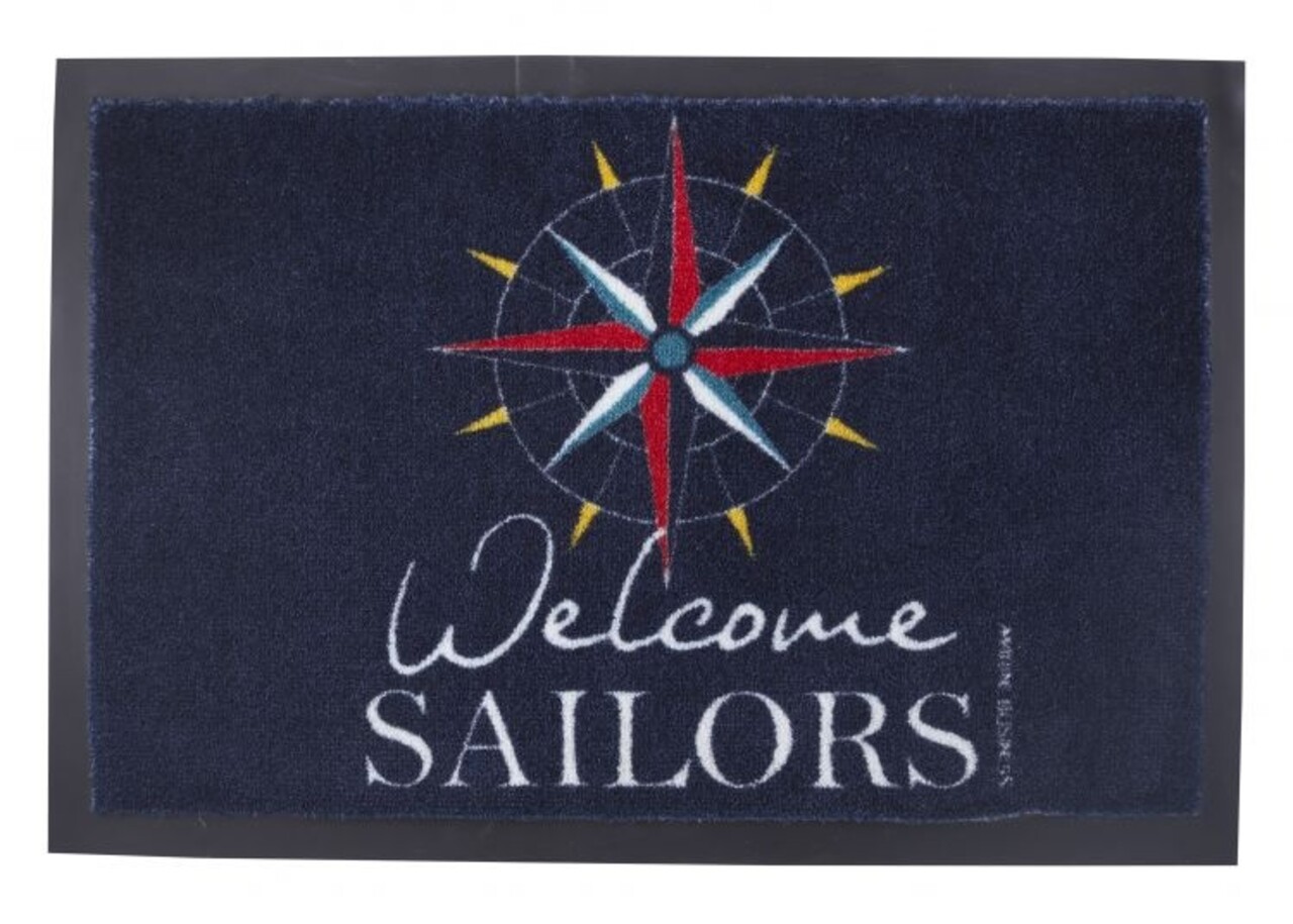 Marine Business Marine Business – Deurmat Rosewind Welcome Sailors – Donkerblauw Marine Business Marine Business – Deurmat Rosewind Welcome Sailors – Donkerblauw