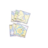 ARC marine 1800 – Nautische Onderzetters – Set van 6 – 10.5x10.5 cm ARC marine 1800 – Nautische Onderzetters – Set van 6 – 10.5x10.5 cm
