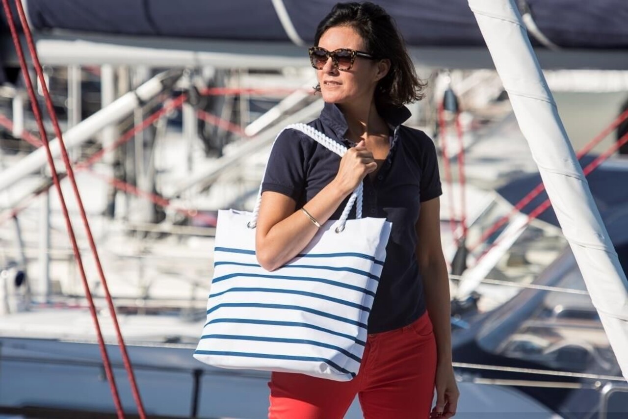 ARC marine ARC Marine – Clippertas – Blauw Gestreept ARC marine ARC Marine – Clippertas – Blauw Gestreept