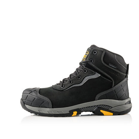 Buckler Boots Buckbootz Tradez Blitz - Hoog - Zwart - S7S/SC/FO/SR/WR/ESD - Metaalvrij - Waterdicht Buckler Boots Buckbootz Tradez Blitz - Hoog - Zwart - S7S/SC/FO/SR/WR/ESD - Metaalvrij - Waterdicht