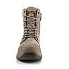 Buckler Boots Buckbootz Tradez Blast - Hoge Veterschoen met Rits - S7S - Waterdicht - Metaalvrij - Stone Buckler Boots Buckbootz Tradez Blast - Hoge Veterschoen met Rits - S7S - Waterdicht - Metaalvrij - Stone