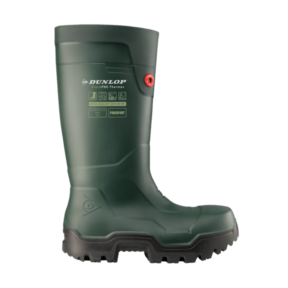 Dunlop Dunlop FieldPRO Thermo+ Veiligheidslaars – Heritage Green – S5L Dunlop Dunlop FieldPRO Thermo+ Veiligheidslaars – Heritage Green – S5L