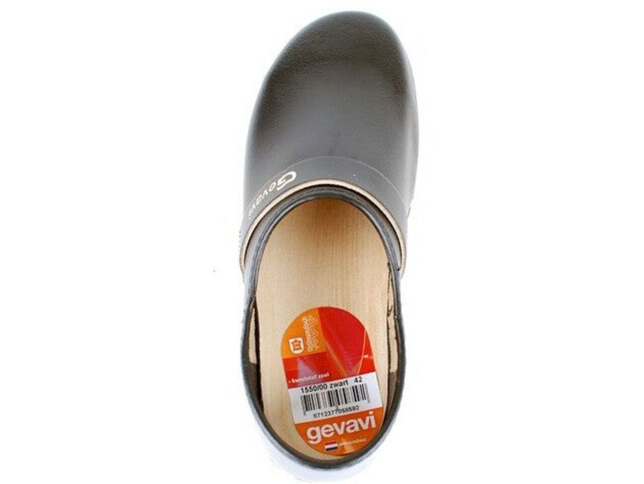 Gevavi Gevavi - 1550/00 Gesloten Schoenklomp PU - Zwart