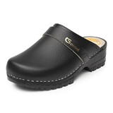 Gevavi Gevavi - Dinan Open Schoenklomp PU - Zwart Gevavi Gevavi - Dinan Open Schoenklomp PU - Zwart