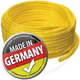 Seilflechter - Novoleen - Liertouw - Geel - 6/8/10/12mm - Per Meter - Hoge Breuklast