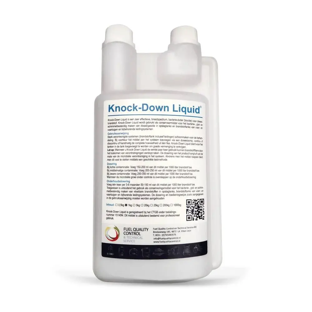 knockdown Knock Down - Liquid Biocide - Diesel Additief - Antibacterieel