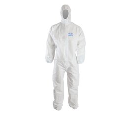 Disposable Coverall - Type 5/6 - Wegwerp Overall - SMMS - Wit - ChemDefend® 100 Disposable Coverall - Type 5/6 - Wegwerp Overall - SMMS - Wit - ChemDefend® 100