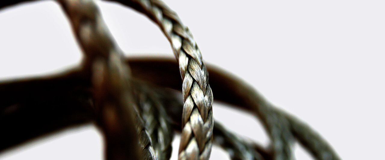 Gleistein - HMPE 12-strengs - Grijs - Sterker dan Dyneema TechnaOne - 6mm Gleistein - HMPE 12-strengs - Grijs - Sterker dan Dyneema TechnaOne - 6mm