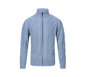 Kjelvik Knut - Men’s Full Zip Sweater - Gebreid - Warm & Ademend