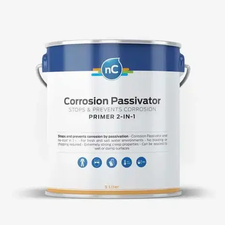 Corrosie Passivator - Primer 2-in-1 - Roestwerend - Transparant Corrosie Passivator - Primer 2-in-1 - Roestwerend - Transparant