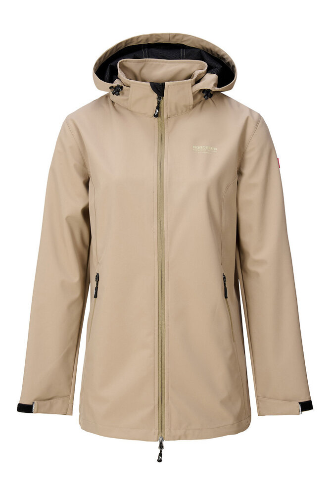 Nordberg Nordberg Doriene - Softshell Outdoorjas - Dames Jas - Waterafstotend - Winddicht