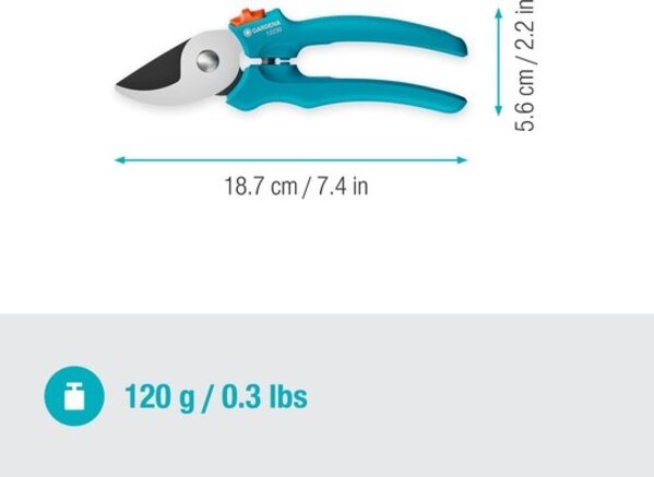 Gardena Gardena - Snoeischaar EasyCut - Bypass-snede - 20 mm snoeidiameter