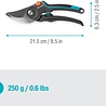 Gardena Gardena PremiumCut Pro Fresh Wood Snoeischaar - Bypass Tuinsnoeischaar - 24 mm - Voor Verse Takken en Jong Hout