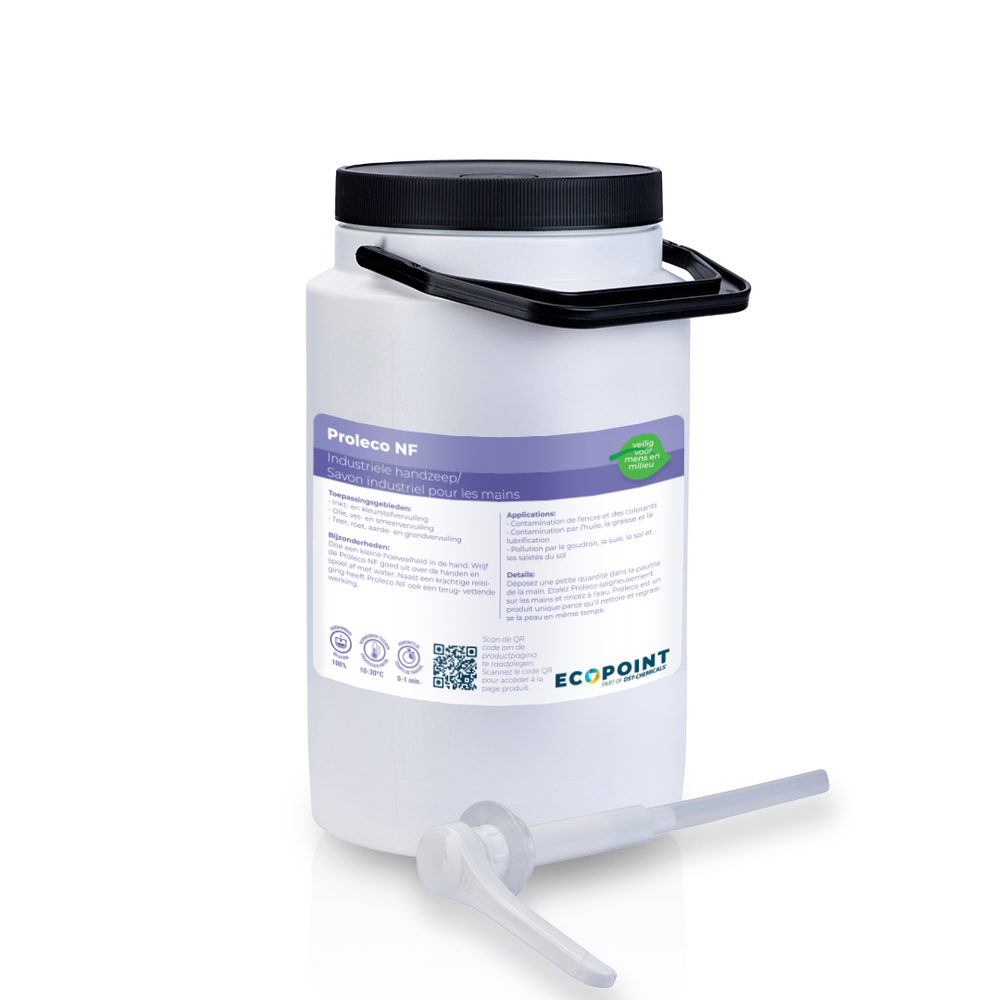 Ecopoint Eco-Point - Proleco NF - Krachtige Verzorgende Handzeep - Voor Zware Vervuilingen - Professioneel Gebruik