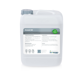 Ecopoint Eco-Point - Ecosol 60 - Aromaatarme Koudontvetter - Industriële Reiniger en Ontvetter - Hoogwaardige Petroleumdestillaten