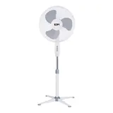 EDM EDM - Staande Ventilator - 45W - Wit - Ø40 cm - Verstelbare Hoogte 105-125 cm