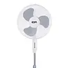 EDM EDM - Staande Ventilator - 45W - Wit - Ø40 cm - Verstelbare Hoogte 105-125 cm