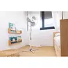 EDM EDM - Staande Ventilator - 45W - Wit - Ø40 cm - Verstelbare Hoogte 105-125 cm