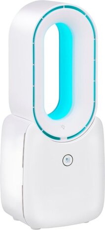 Lifetime Air Lifetime Air - Bladloze Ventilator - Bureau Ventilator - USB-C Oplaadbaar - 5W - LED Mood Light