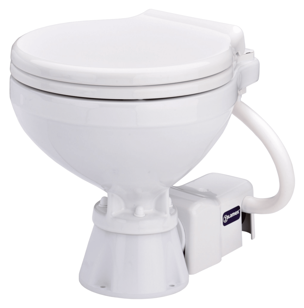 Talamex Talamex - Elektrisch Toilet Standaard - 12V - Keramisch - Wit Talamex Talamex - Elektrisch Toilet Standaard - 12V - Keramisch - Wit