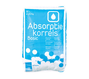 Absodry TOWLERS - Basic Vloerkorrel - Universeel Absorptiemiddel - Alganiet - 20kg Absodry TOWLERS - Basic Vloerkorrel - Universeel Absorptiemiddel - Alganiet - 20kg