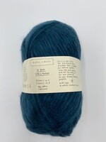 Biches et Bûches Le gros Silk & Mohair 50 gr  Dark Blue Turquoise