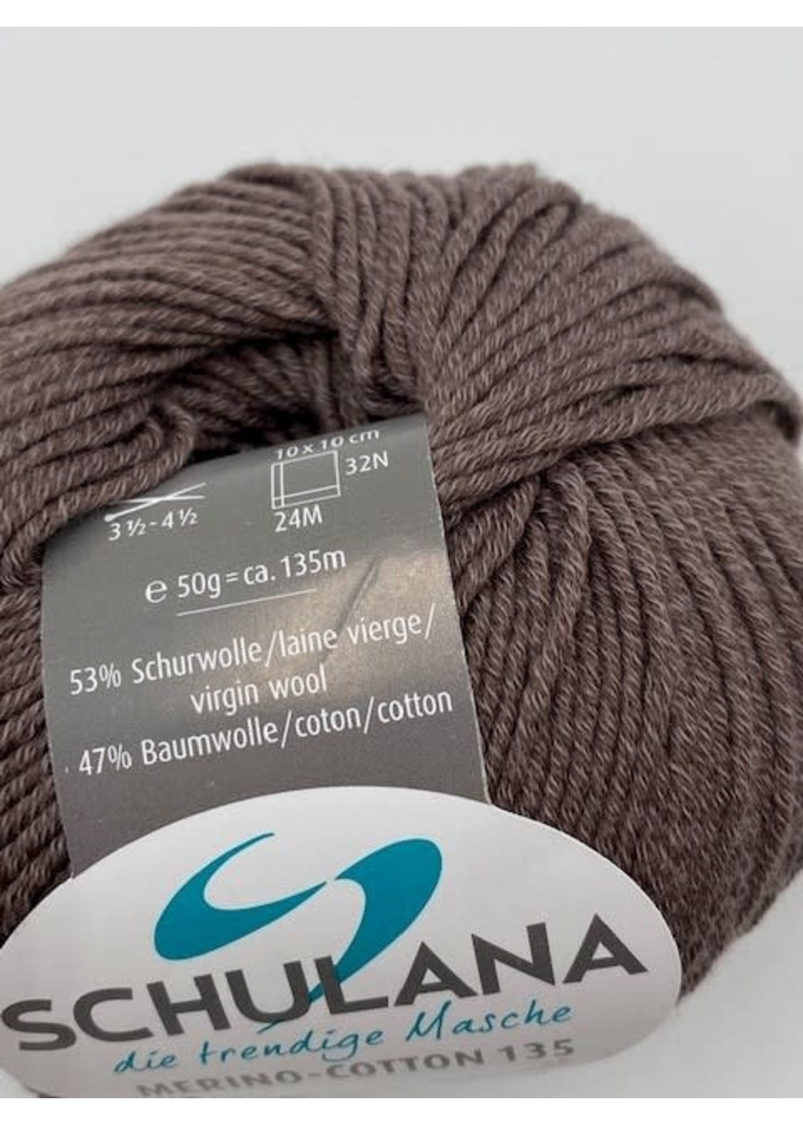 Schulana Merino Cotton 135 50 gr Schlamm 121