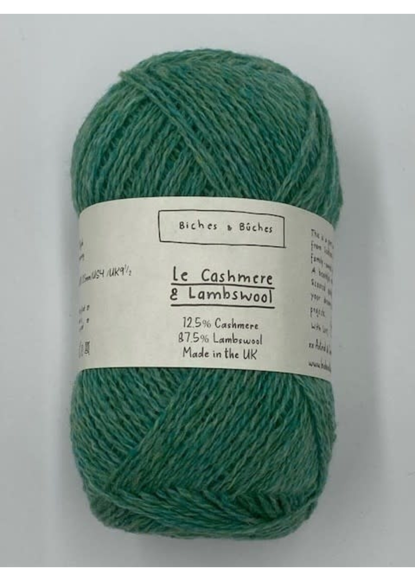 Biches et Bûches Le Cashmere & Lambswool 50 gr Turquoise