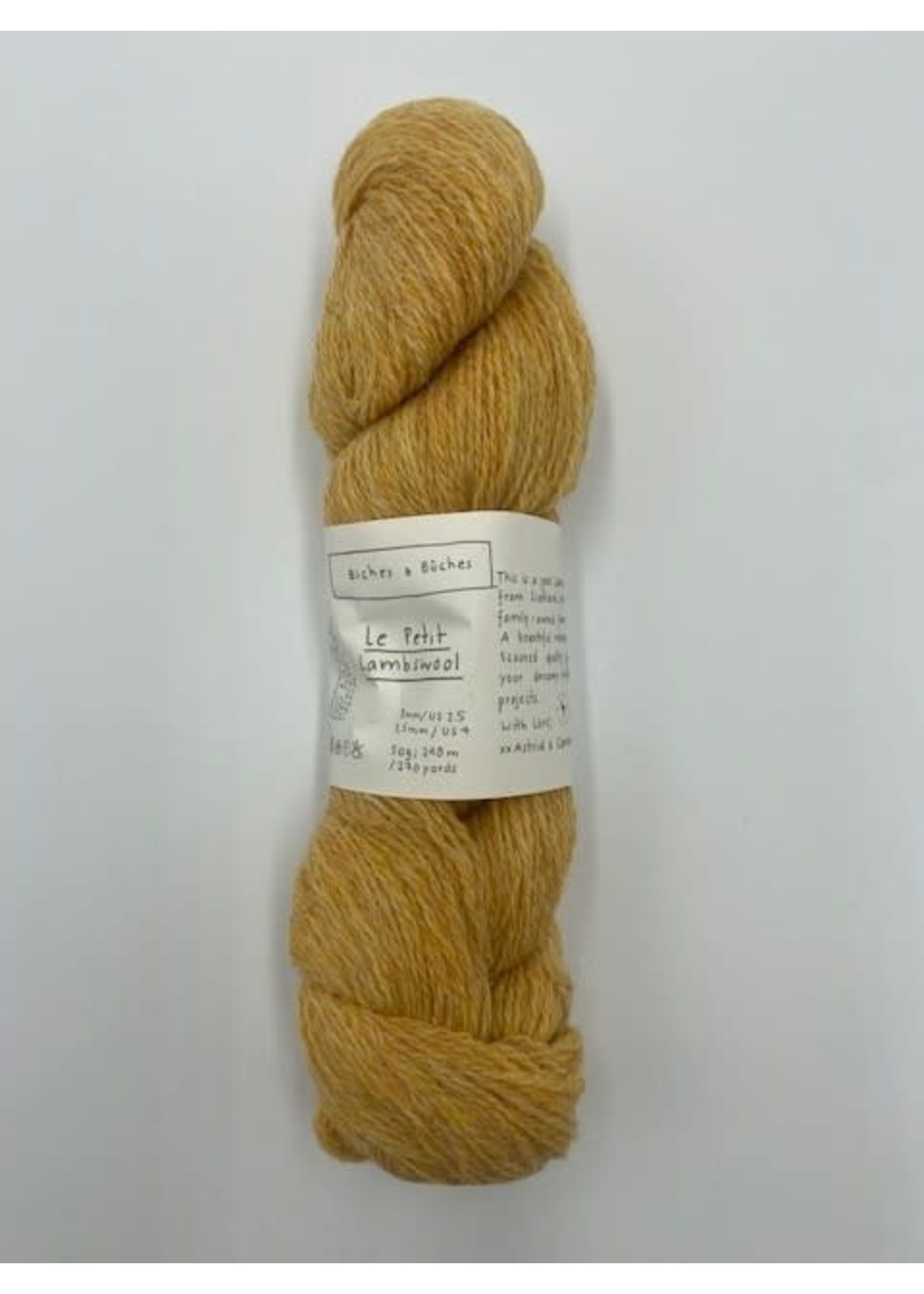 Biches et Bûches Le Petit Lambswool 50 gr Light Yellow