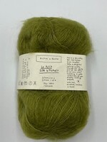 Biches et Bûches Le Petit Silk & Mohair Medium Grey Green