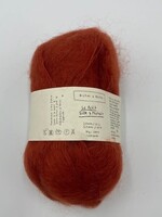 Biches et Bûches Le Petit Silk & Mohair Dark Orange Grey