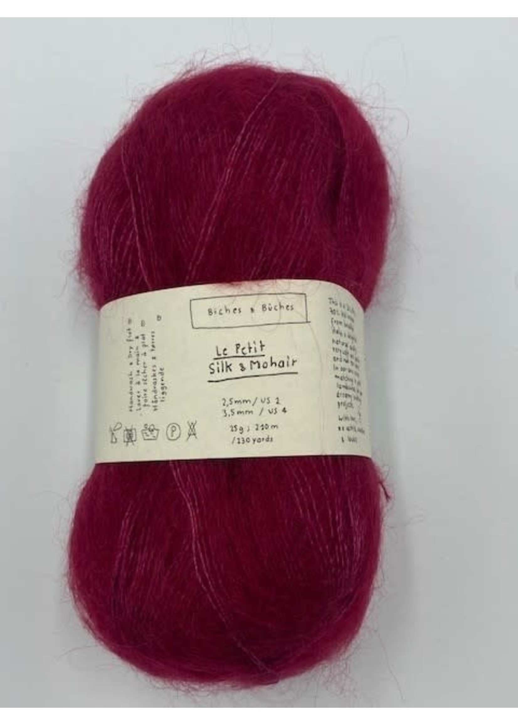 Biches et Bûches Le Petit Silk & Mohair Norwegian Red