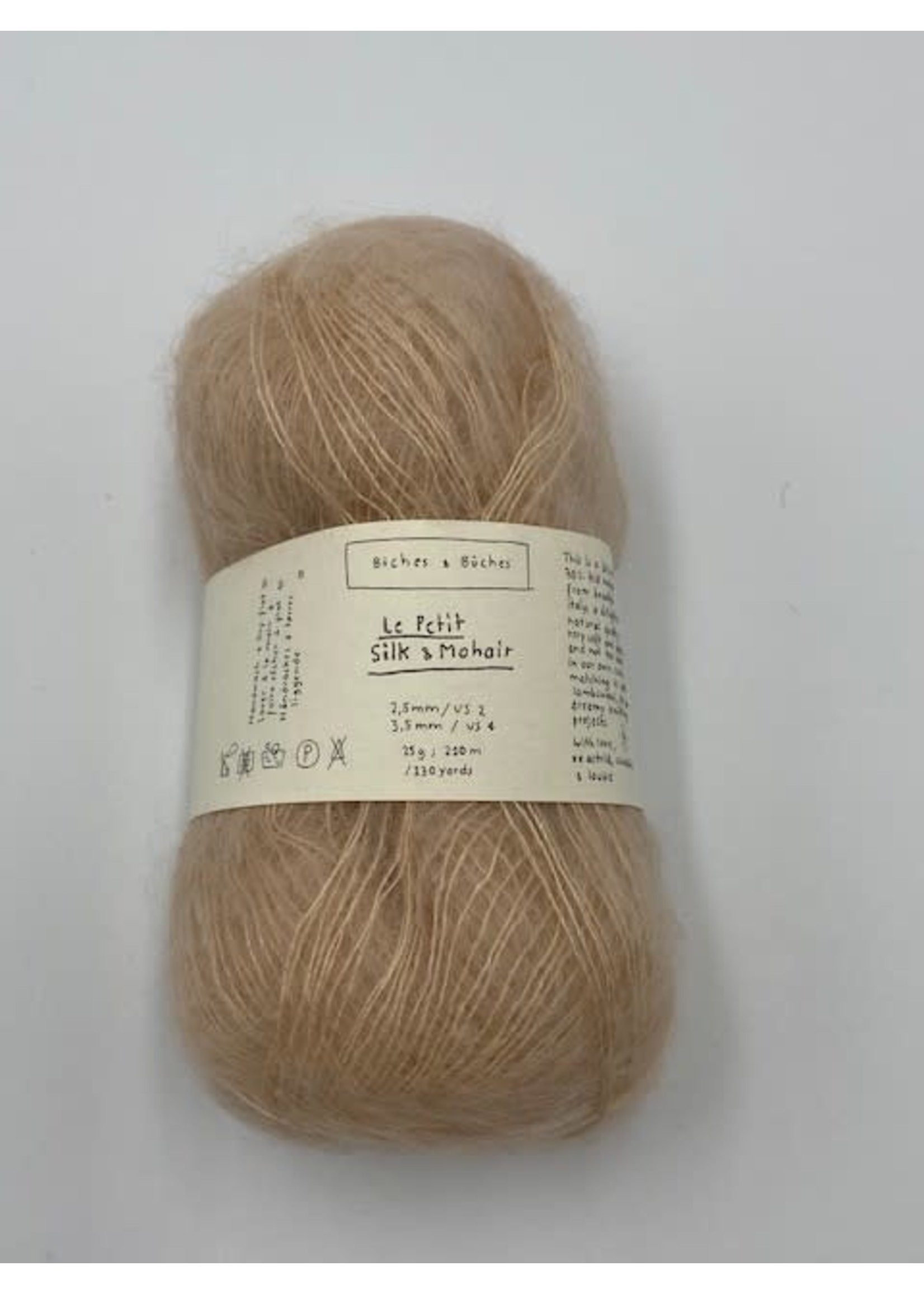 Biches et Bûches Le Petit Silk & Mohair Beige