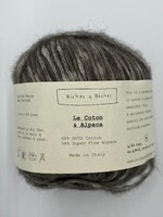 Biches et Bûches Le Coton et Alpaca 50 gr Grey Brown