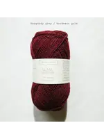 Biches et Bûches Le Petit Lambswool 50 gr  Burgundy Grey